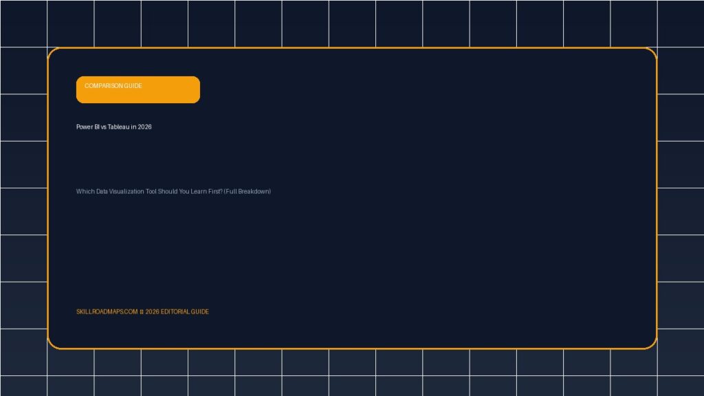 Power BI vs Tableau comparison banner